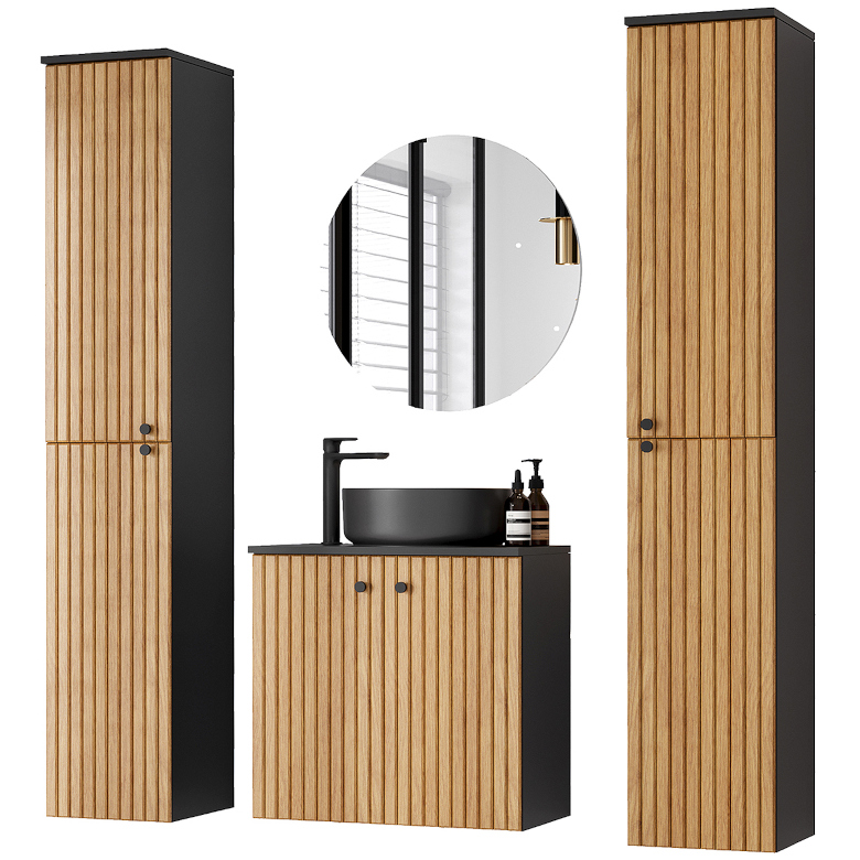 баня Asto Long от черен дъб